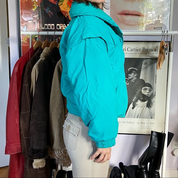 Retro 80’s puffer jacket - Picture 2 of 4